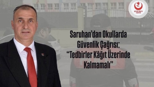 BBP Güneysu İlçe Başkanı: Çocuklarımızın Güvenliği Tesadüfe Bırakılamaz